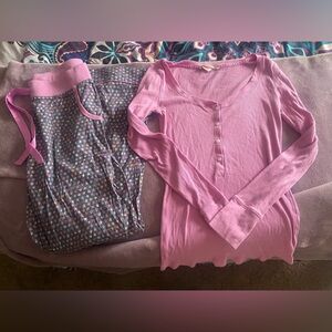 Victoria’s Secret Star Print pj set